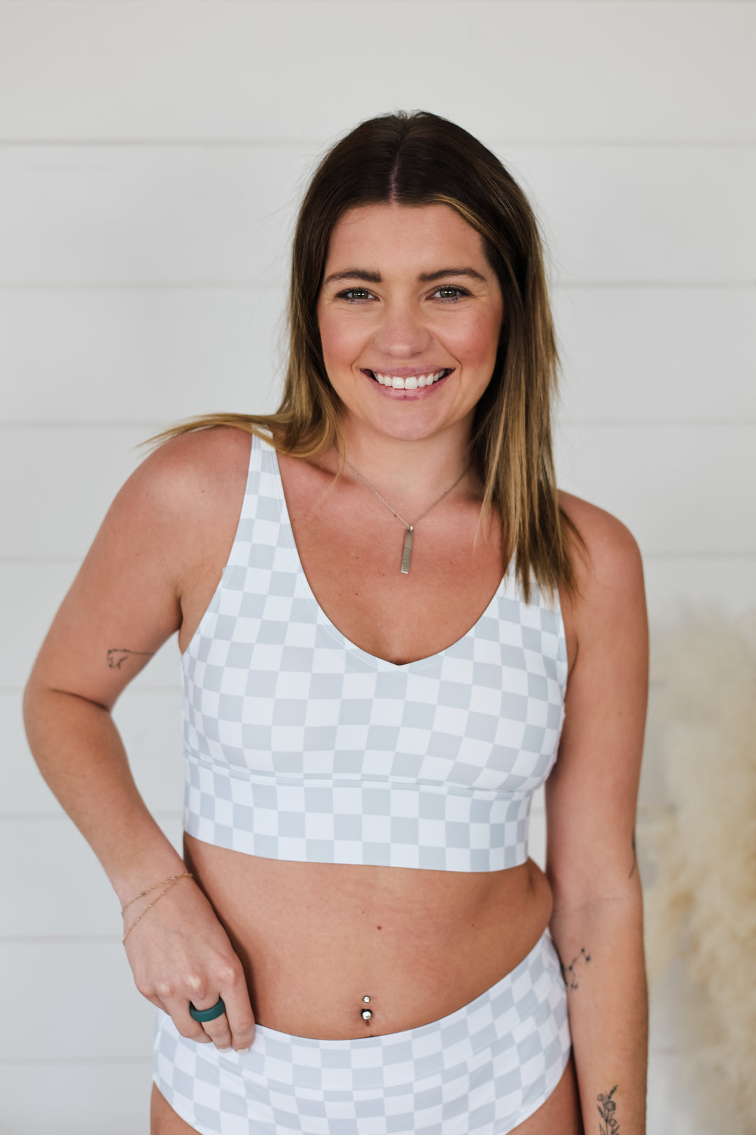 Crashing Waves Bikini Swim Top