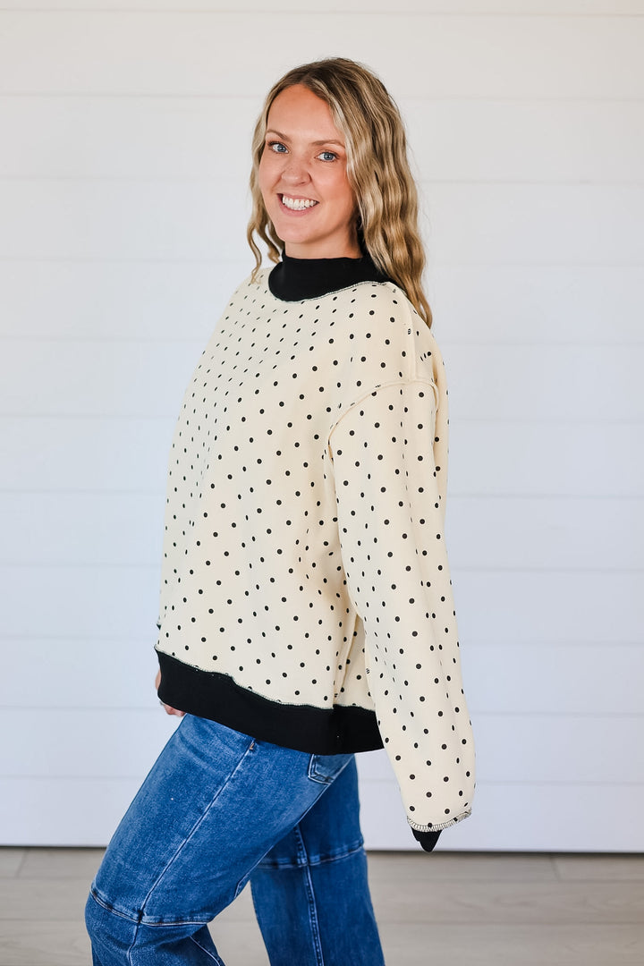 Reversible HOMEBODY Mock Neck Top