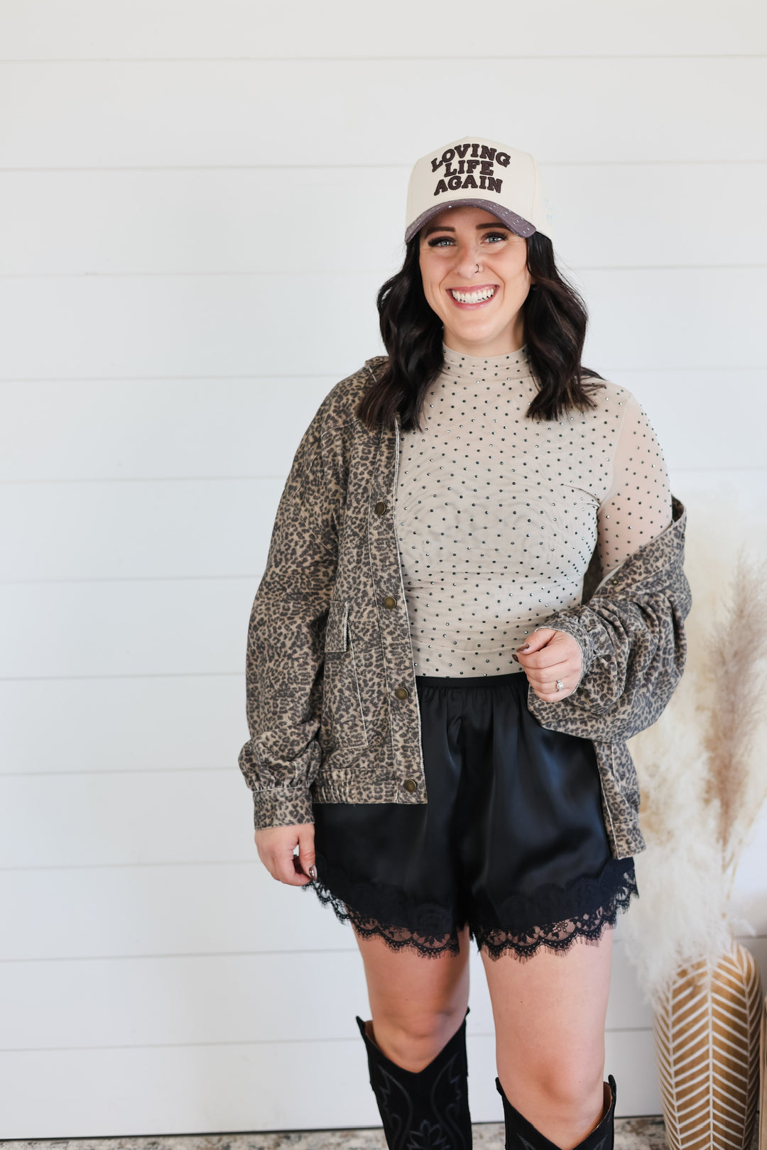 Made To Shine Rhinestone Top