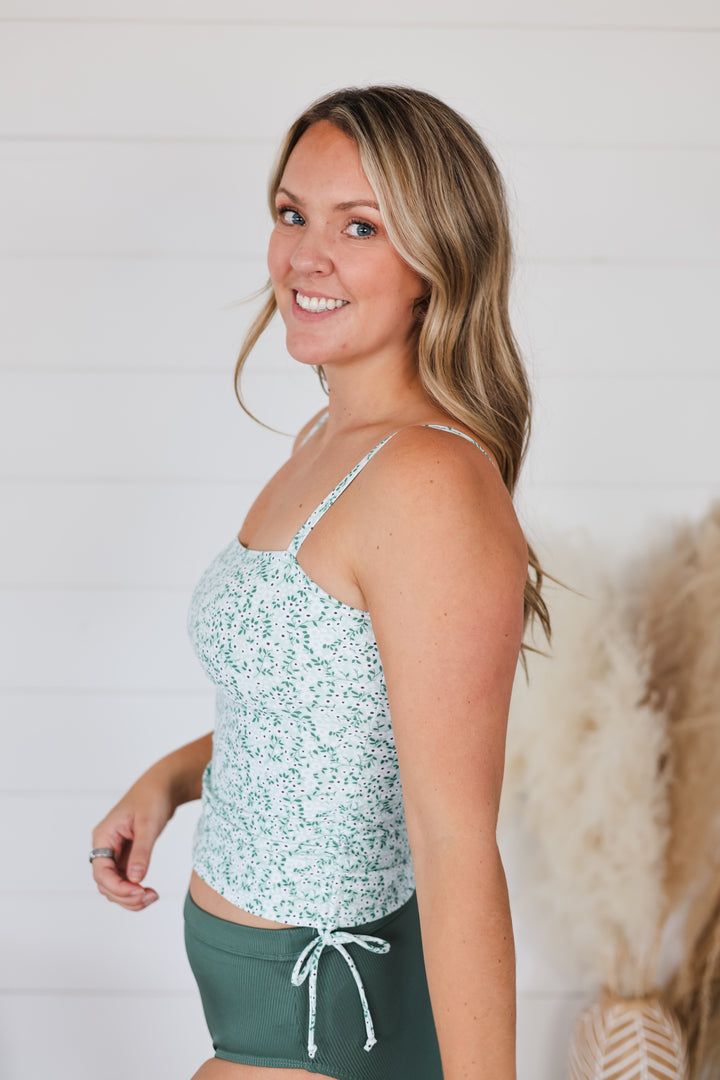 One Sunset Away Tankini Swim Top