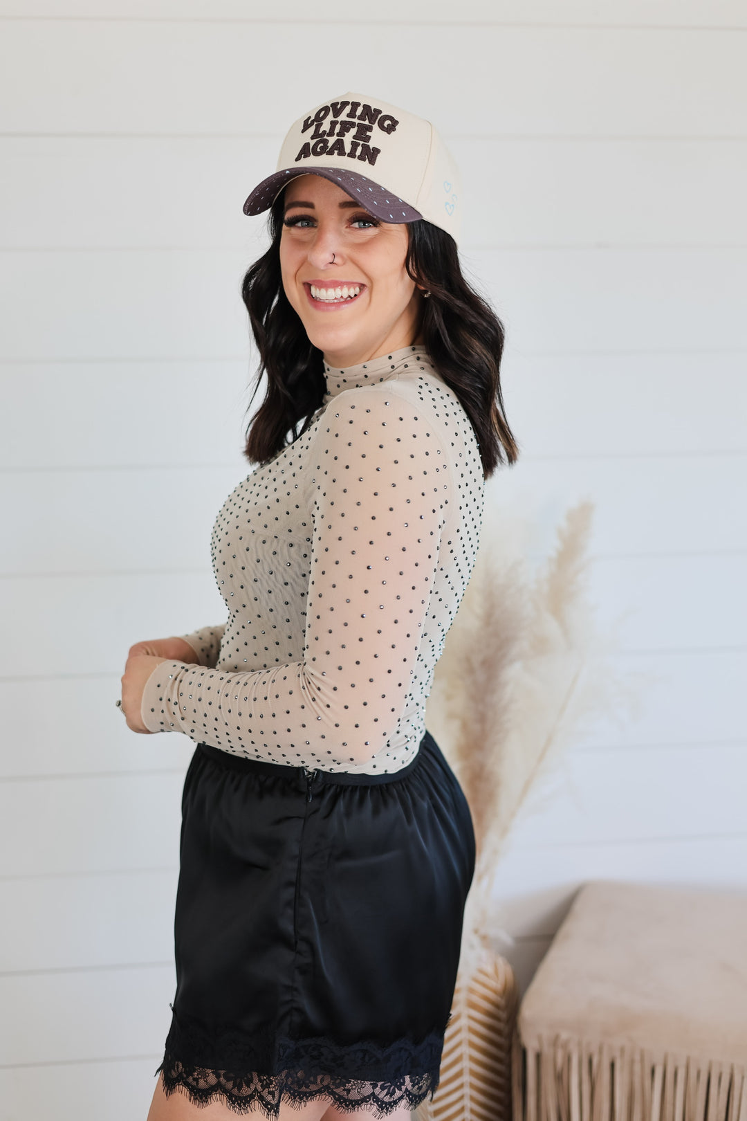 Made To Shine Rhinestone Top