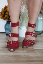 Load image into Gallery viewer, Cinder Buckle Heel
