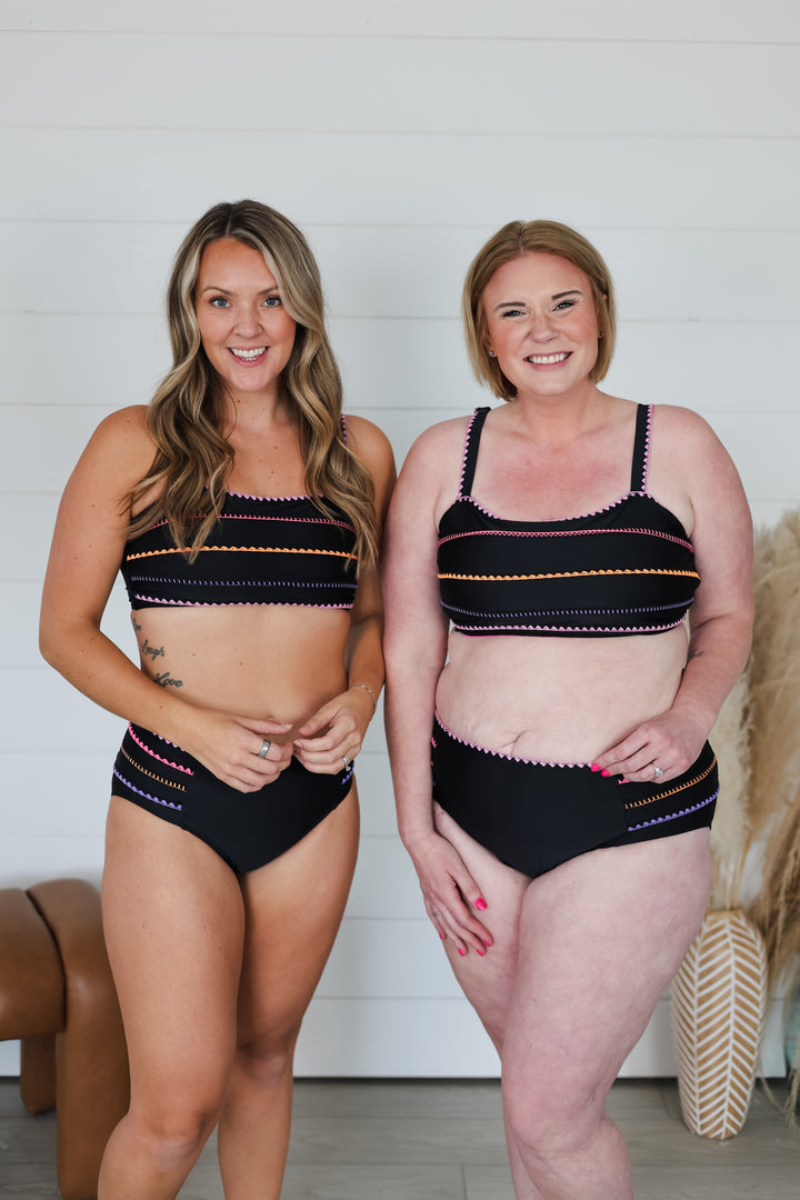 Sun Kissed Beauty Bikini Swim Bottoms