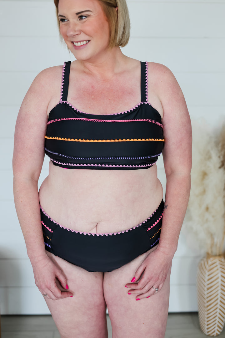 Sun Kissed Beauty Bikini Swim Bottoms