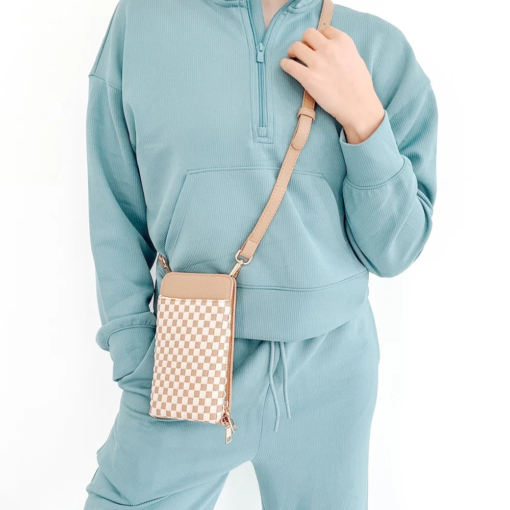 Jessie Woven Phone Bag