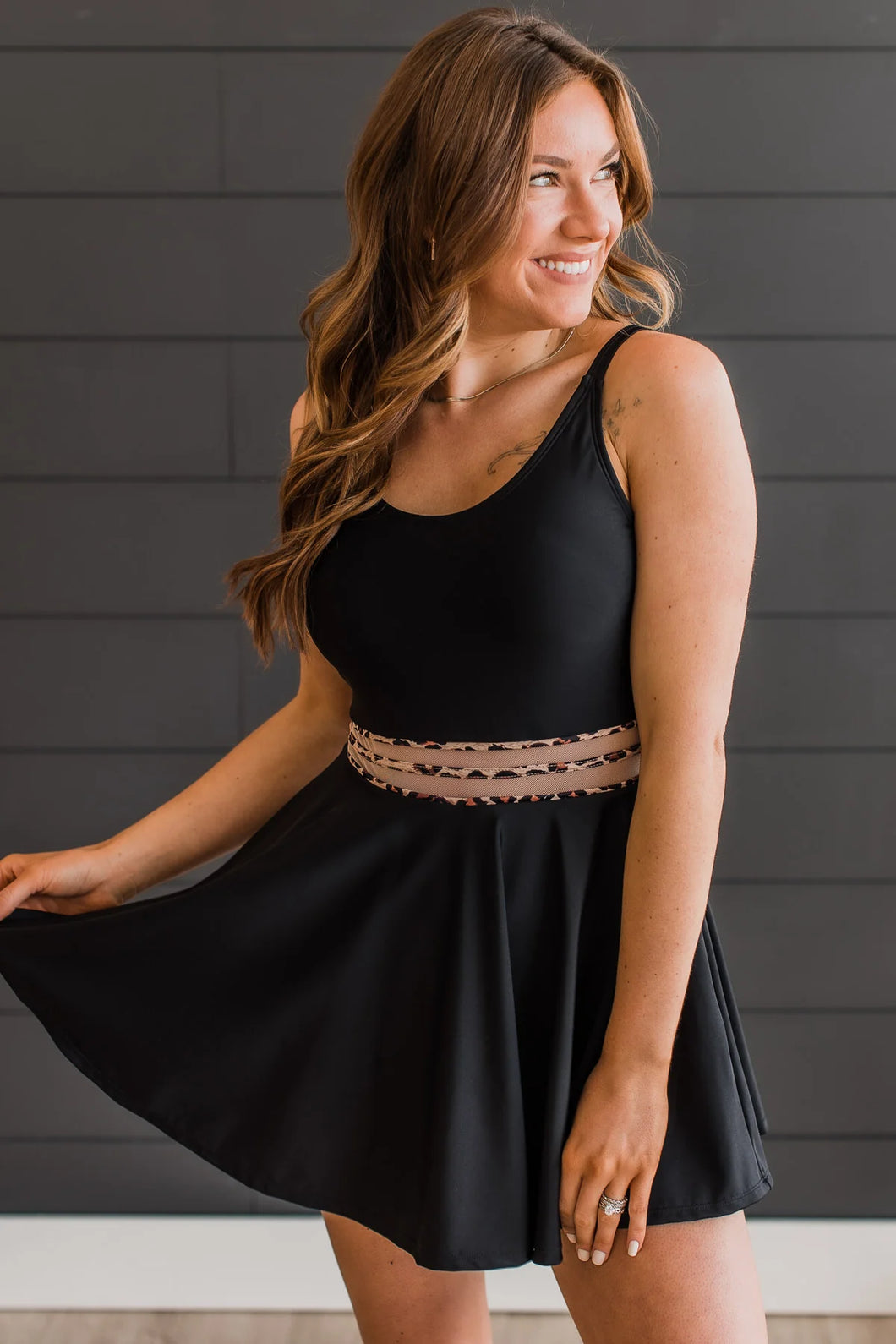 Living On Sunshine Swim Dress