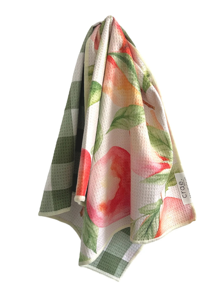 Peaches & Cream Reversible Hand Towel
