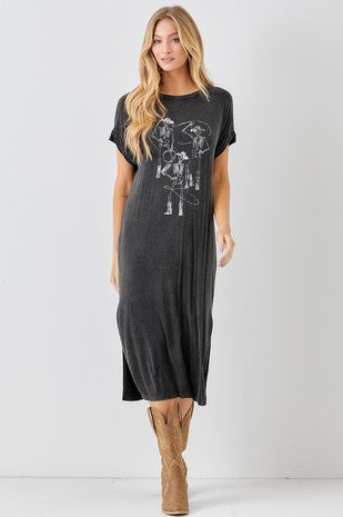 Skeleton Cowboy Dress