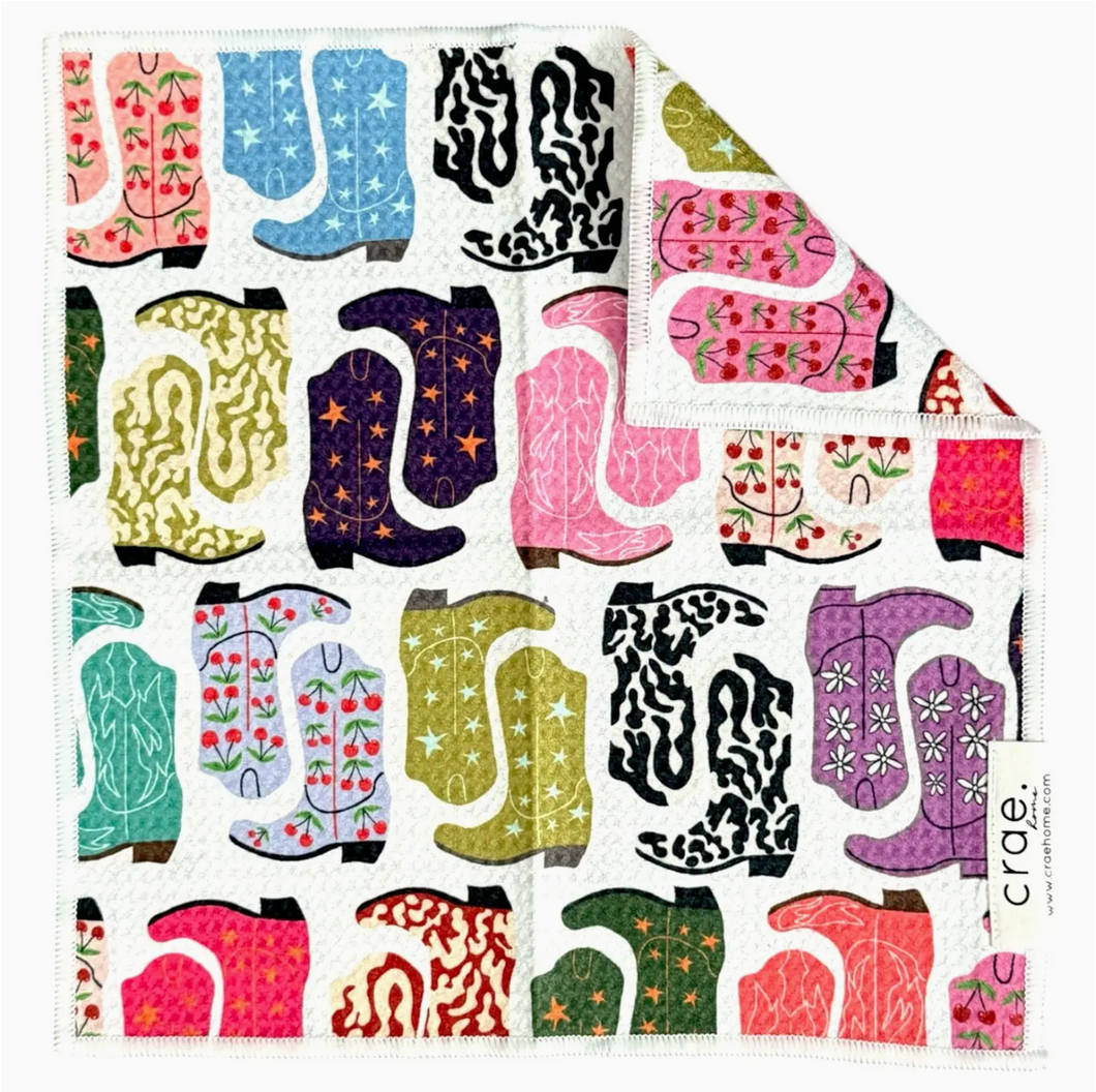 HoeDown Double Sided Washcloth