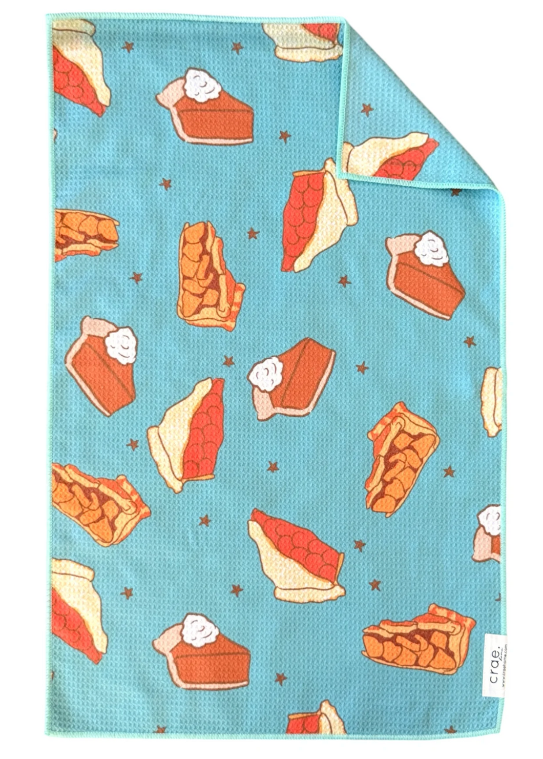 Pie All Day Double Sided Hand Towel