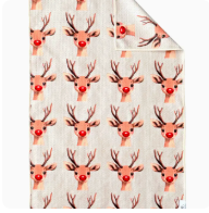 Guide My Sleigh Double Sided Hand Towel