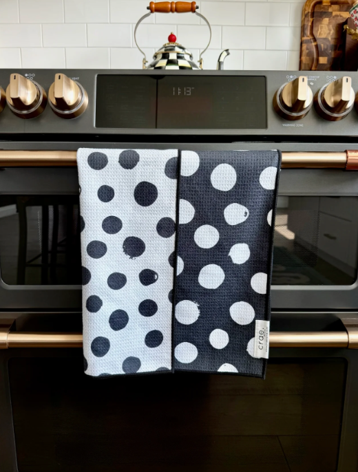 Polka Dottie Reversible Hand Towel