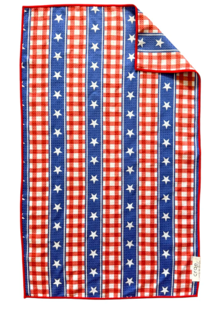 Heritage Stripe: Double-Sided Hand Towel