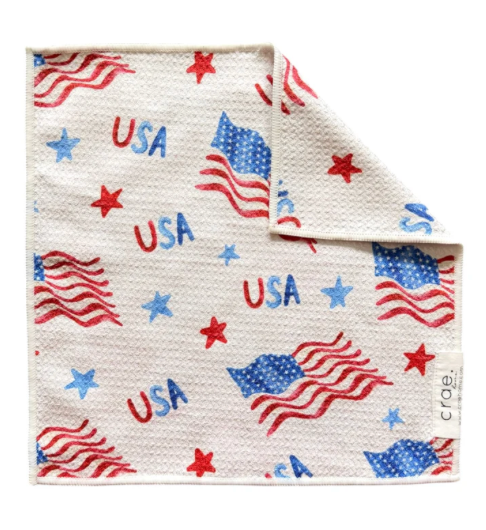 Liberty Wave: Double-Sided Washcloth
