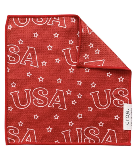 U.S.A: Double-Sided Washcloth