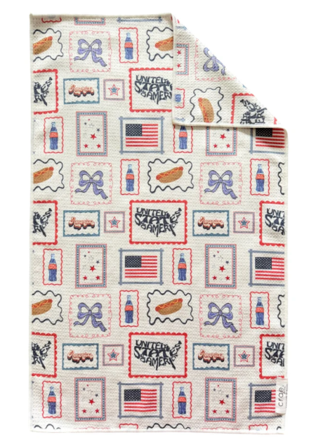 XOXO U.S.A: Double-Sided Hand Towel