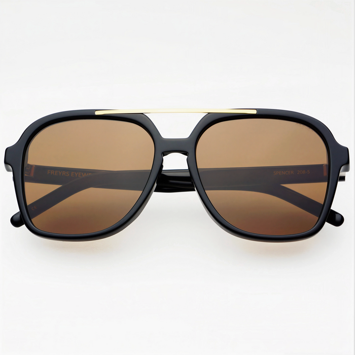 Spencer Sunglasses - Black/Brown