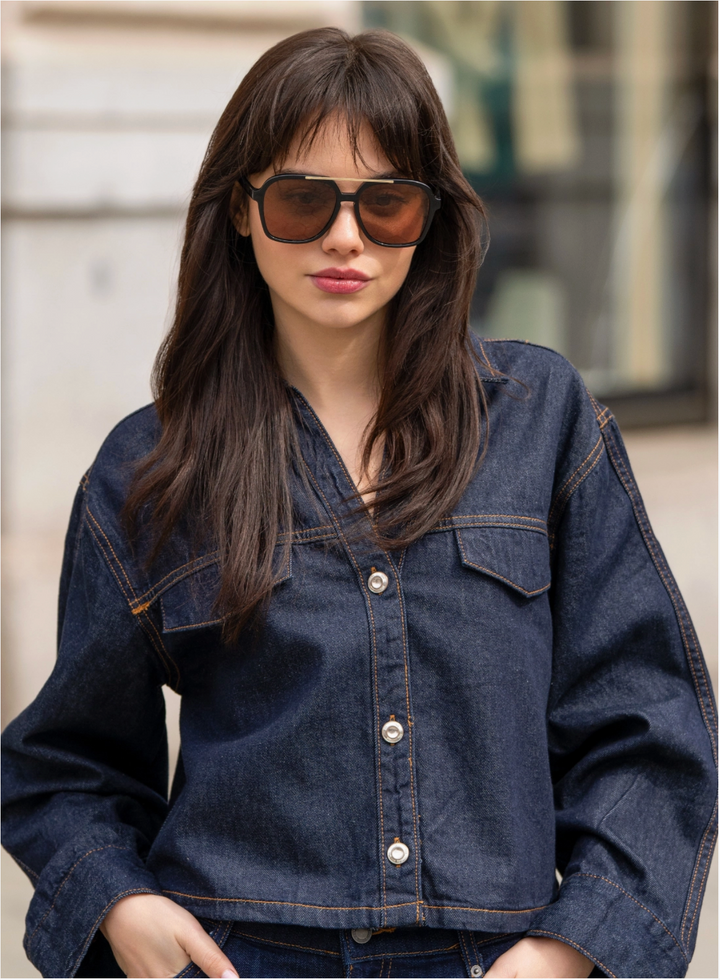 Spencer Sunglasses - Black/Brown
