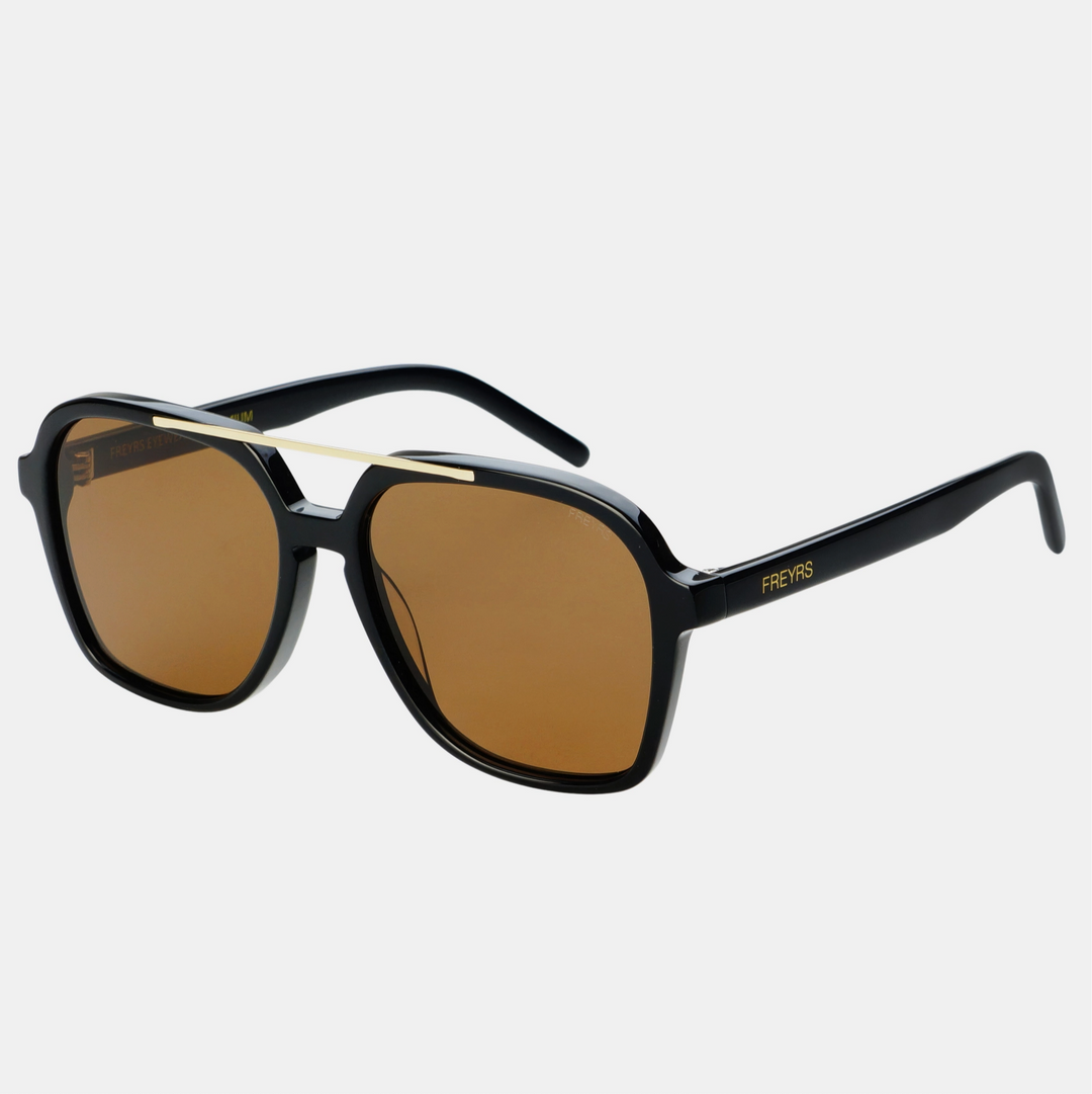 Spencer Sunglasses - Black/Brown