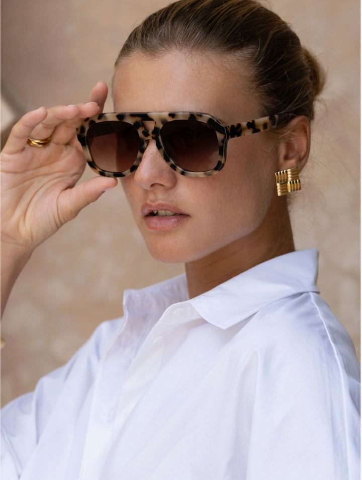 Voyager Sunglasses - Milky Tortoise