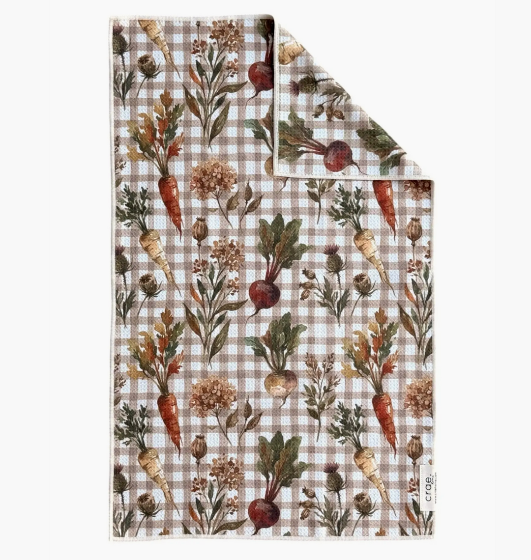 Rooting For You: Double-Sided Hand Towel