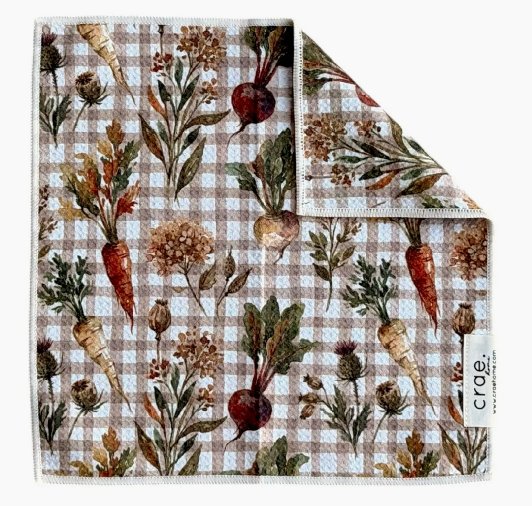 Rooting For You: Double-Sided Washcloth