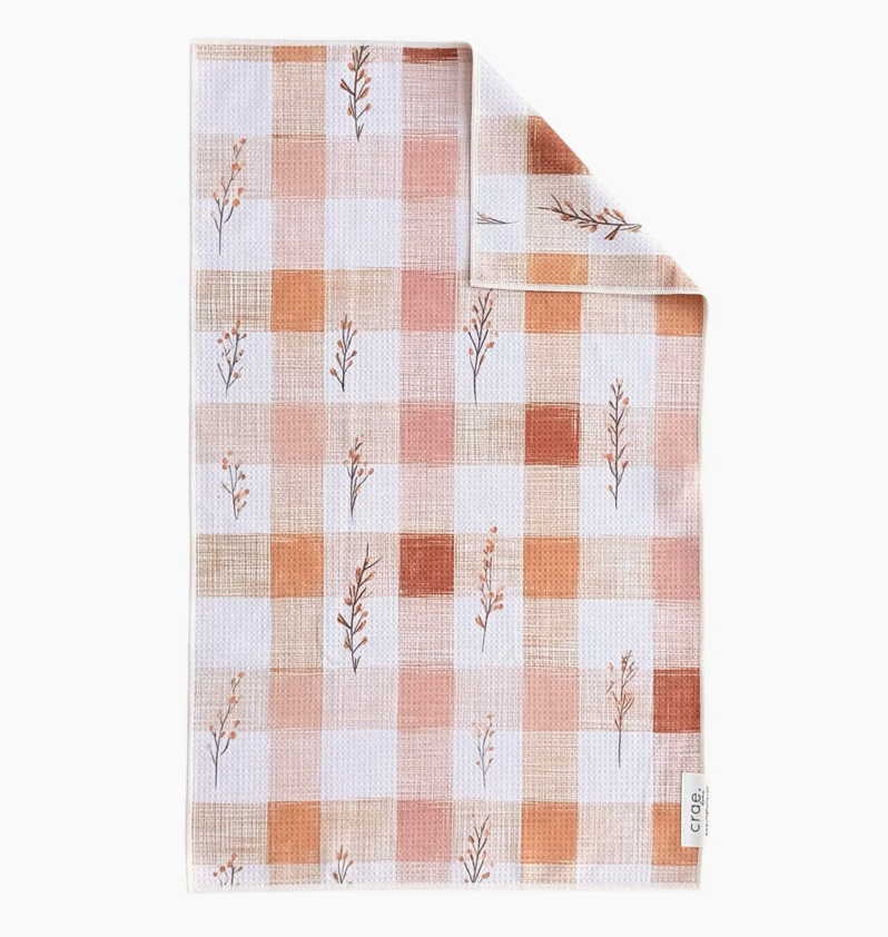 Rustic Charm: Double-Sided Hand Towel