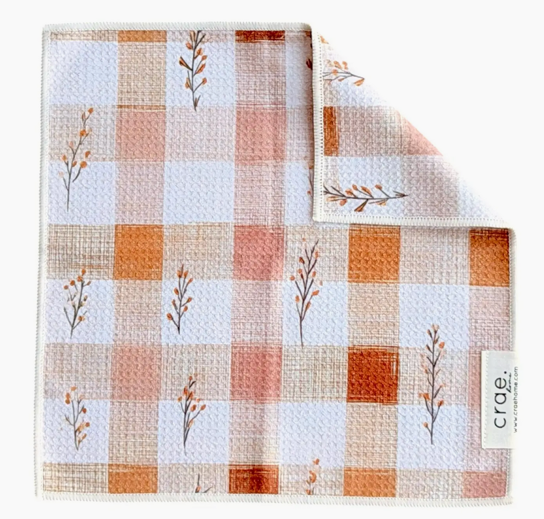Rustic Charm: Double-Sided Washcloth