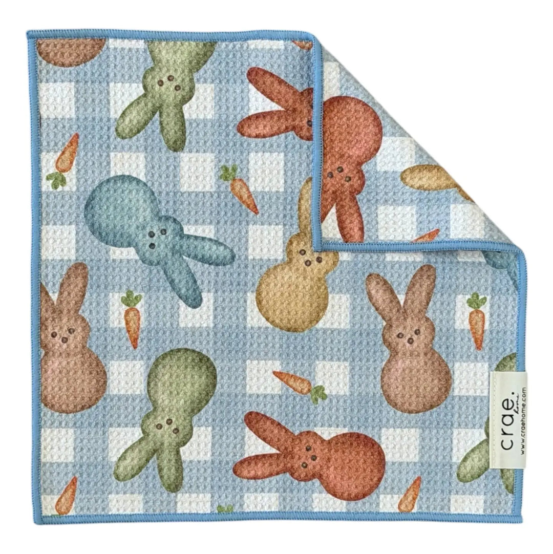 Hop To It: Double-Sided Washcloth