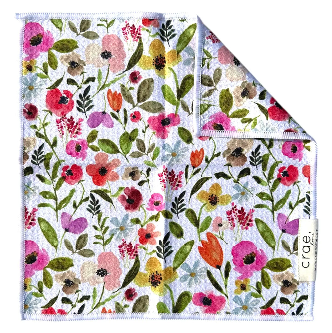 Petal Lane: Double-Sided Washcloth