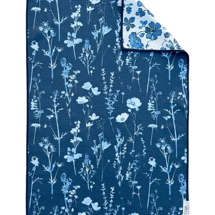 Blue Willow: Reversible Hand Towel