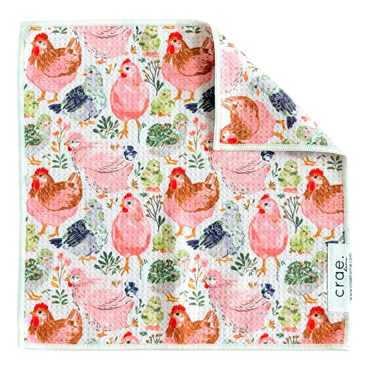 Coop Cuties: Double-Sided Washcloth