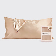 Load image into Gallery viewer, KITSCH: Satin Pillowcase - Champagne (KING SIZE)
