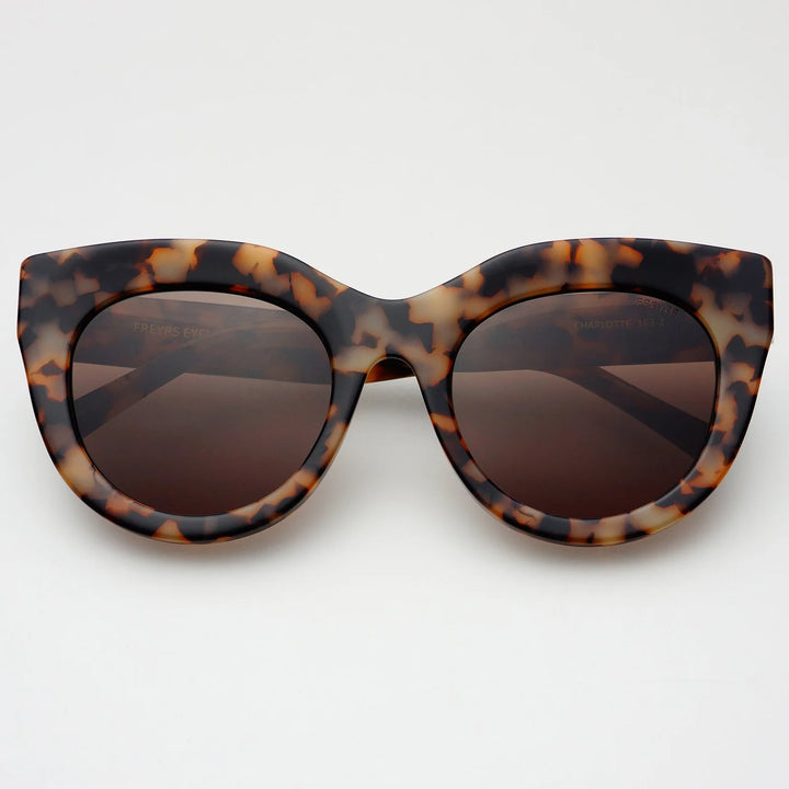 Charlotte Sunglasses- Milky Tortoise