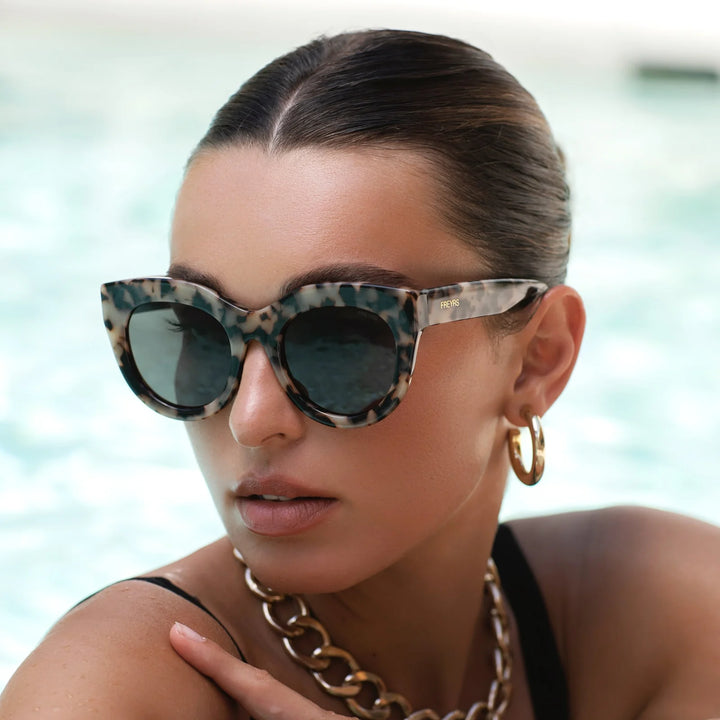Charlotte Sunglasses- Milky Tortoise
