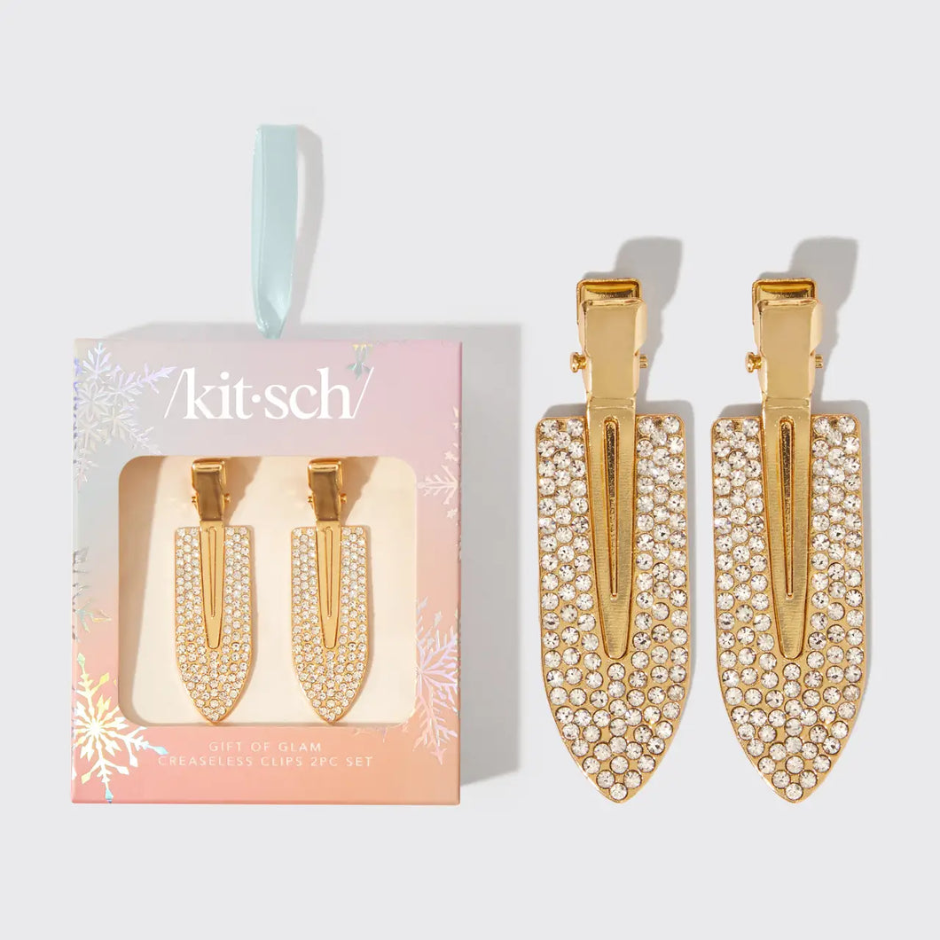 KITSCH: Holiday Creaseless Clips 2pc Set