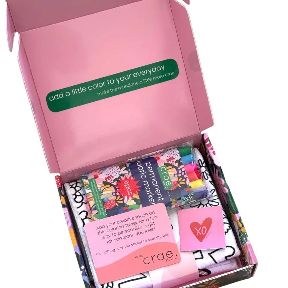 Color Brings Joy To You, Mom: Single-Sided Coloring Gift Box