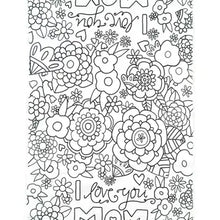 Load image into Gallery viewer, Color Brings Joy To You, Mom: Single-Sided Coloring Gift Box
