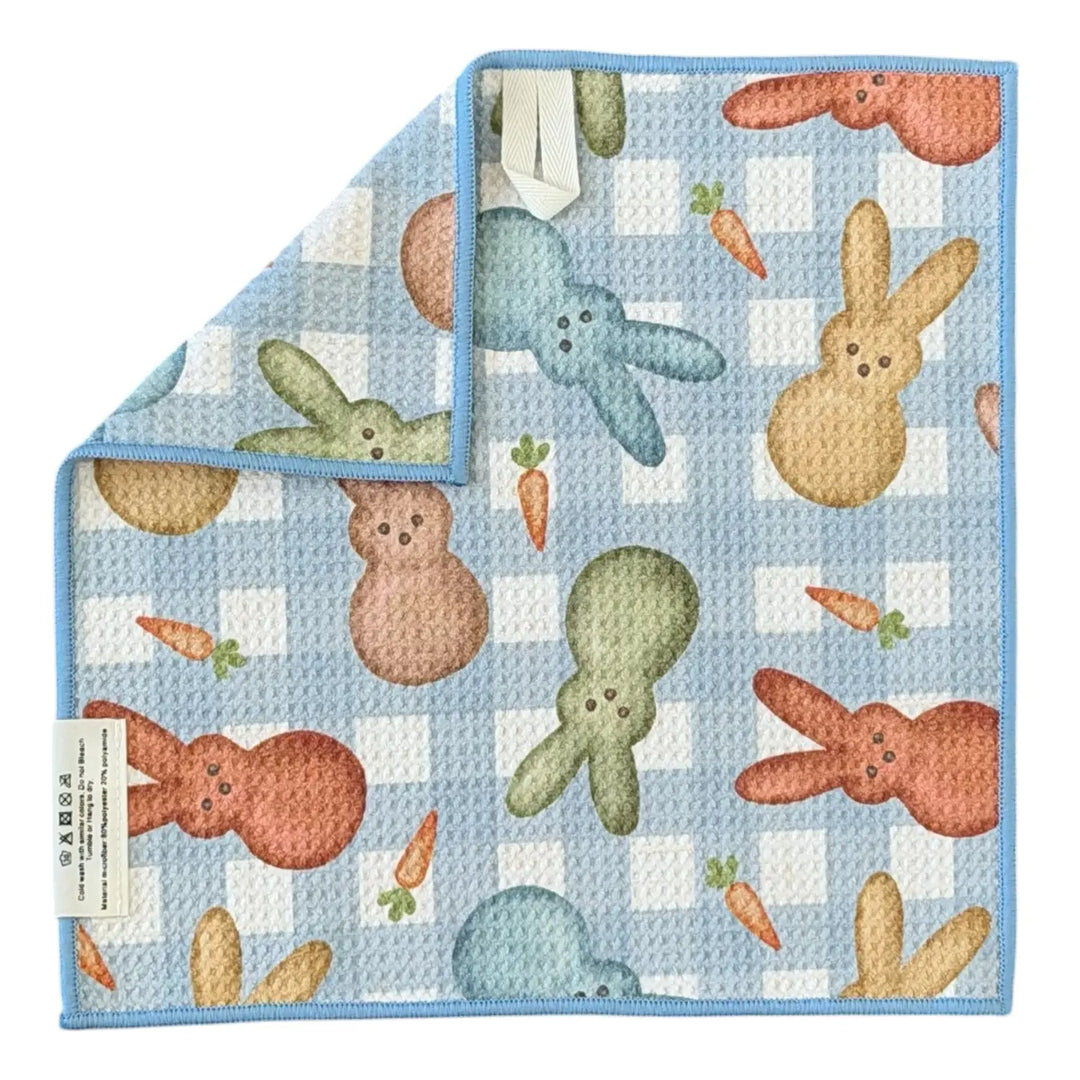Hop To It: Double-Sided Washcloth