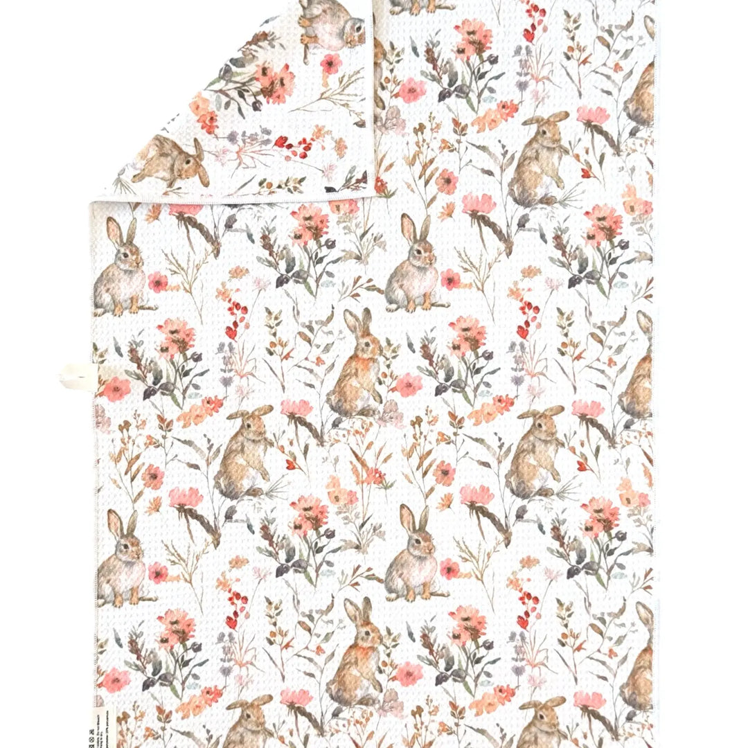 Folk Forest: Double-Sided Hand Towel
