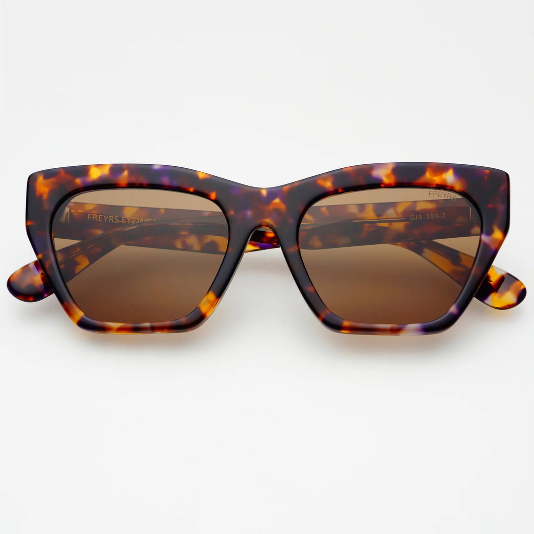 Gia Sunglasses- Tortoise
