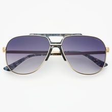 Load image into Gallery viewer, Logan Sunglasses - Light Gold/Gray
