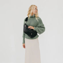 Load image into Gallery viewer, Marley Oversized Bum Bag - Black
