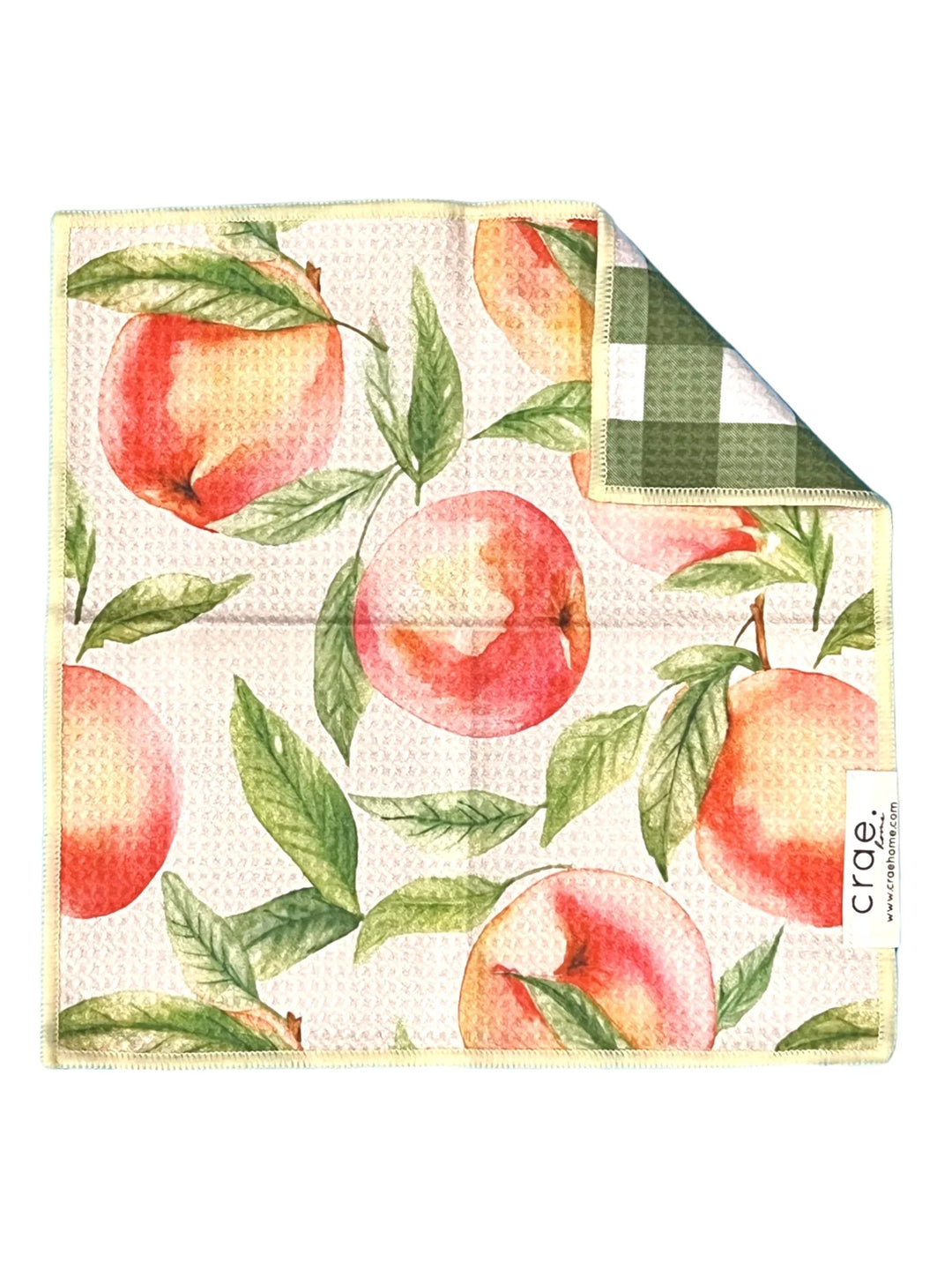 Peaches & Cream Reversible Washcloth