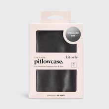 Load image into Gallery viewer, KITSCH: Satin Pillowcase - Charcoal
