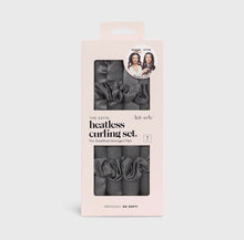 Load image into Gallery viewer, KITSCH: Satin Heatless Curling Set - Charcoal
